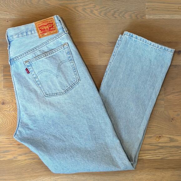 Levi’s 501 Limited Edition 150 Anniversary Straight Leg Jeans Patch Womens 32x30 - Picture 1 of 9